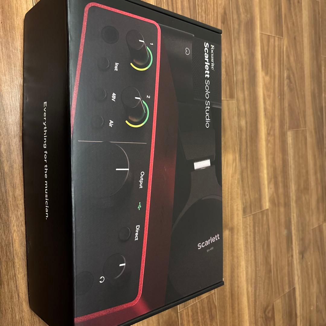 配信機器・PA機器・レコーディング機器 Focusrite Scarlett Solo Studio (4th Gen)