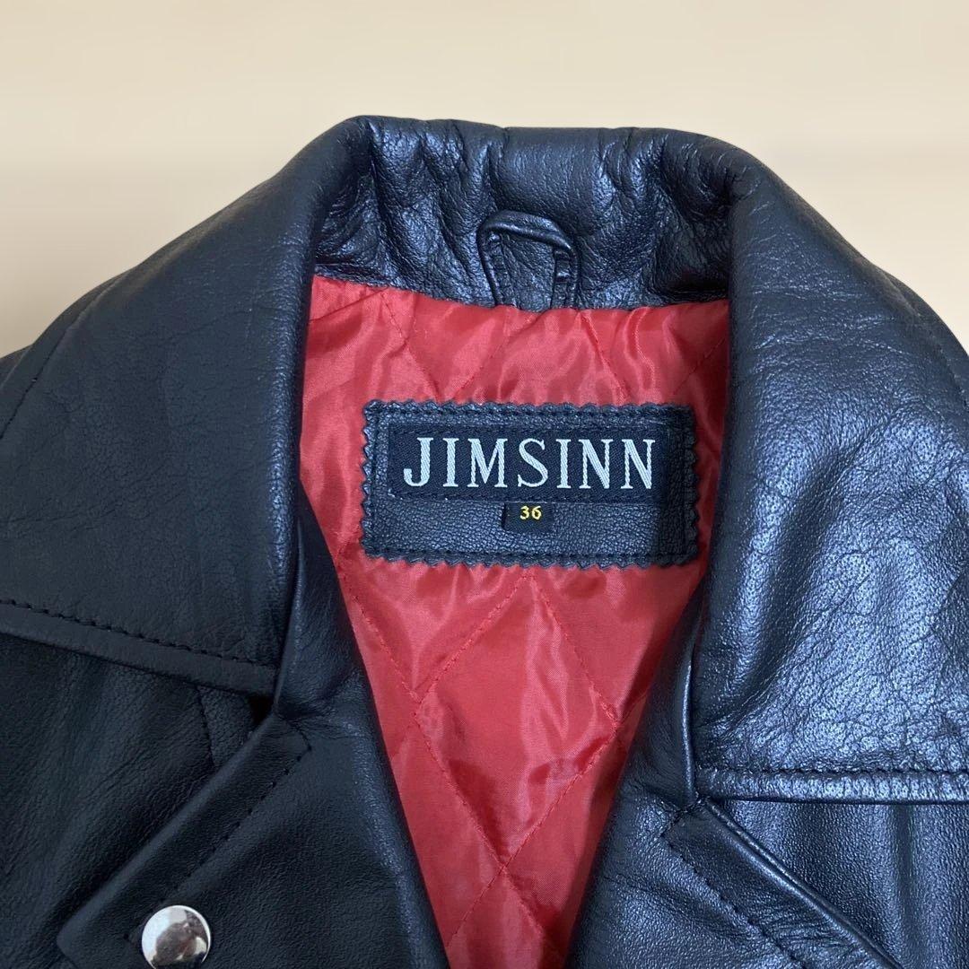 JIMSINN ダブルライダース ブラック 36