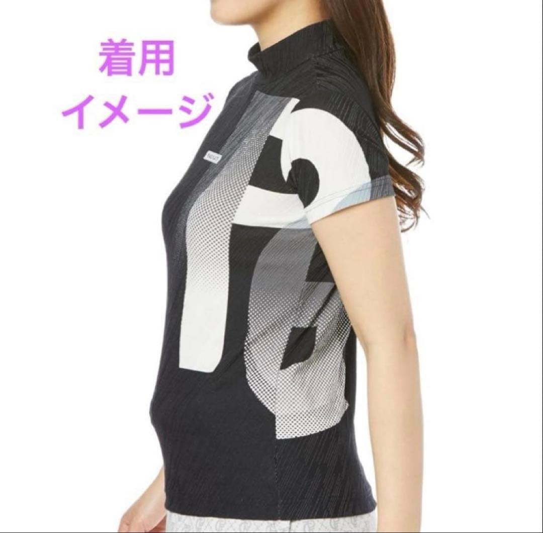 パーリーゲイツ　ゴルフ　セットアップ　モックネック　スカート　レディースＳ　美品