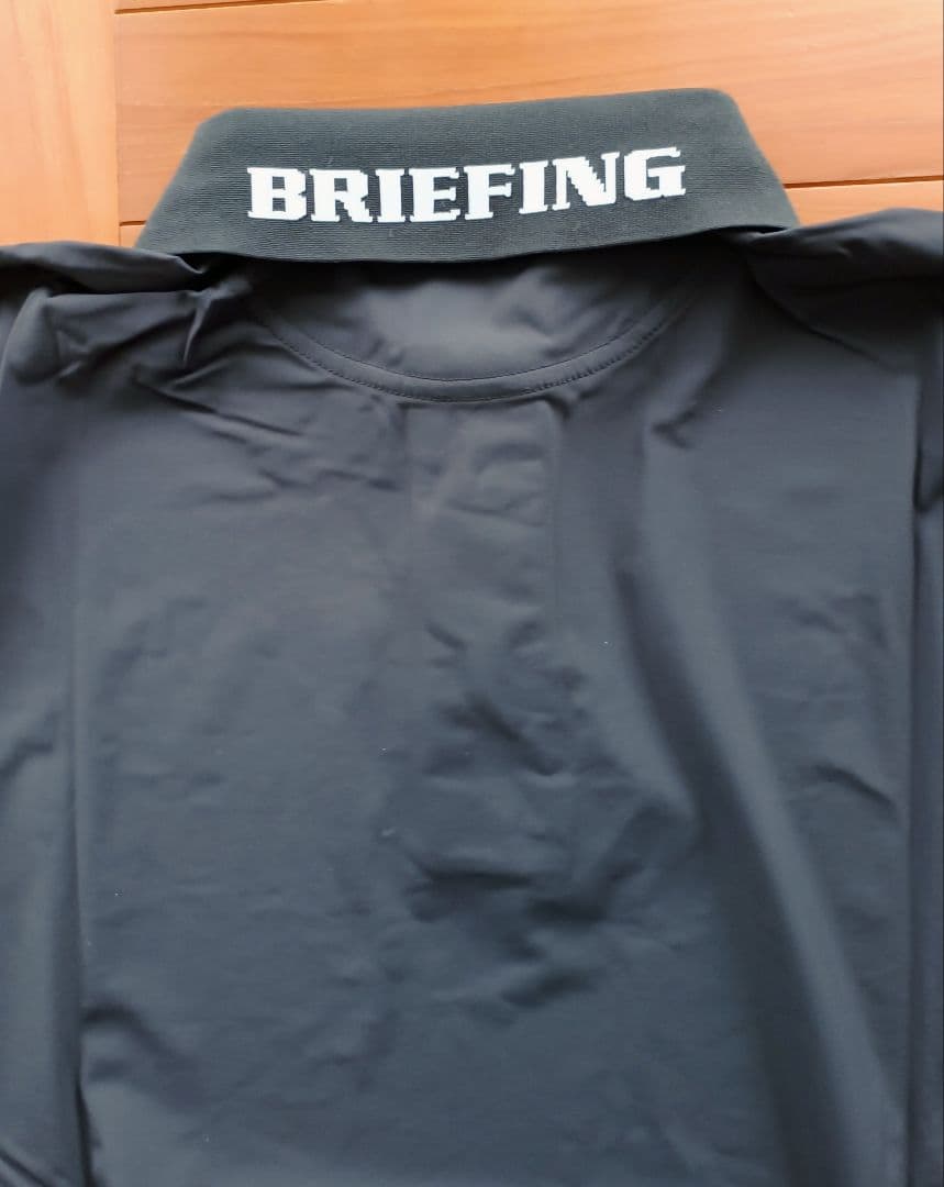 BRIEFING GOLF ブラック ポロシャツ S