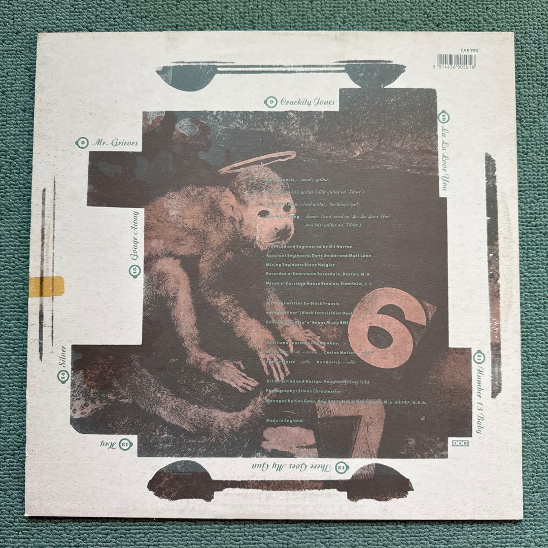 PIXIES『Doolittle』LP アナログ レコード 4AD ピクシーズ