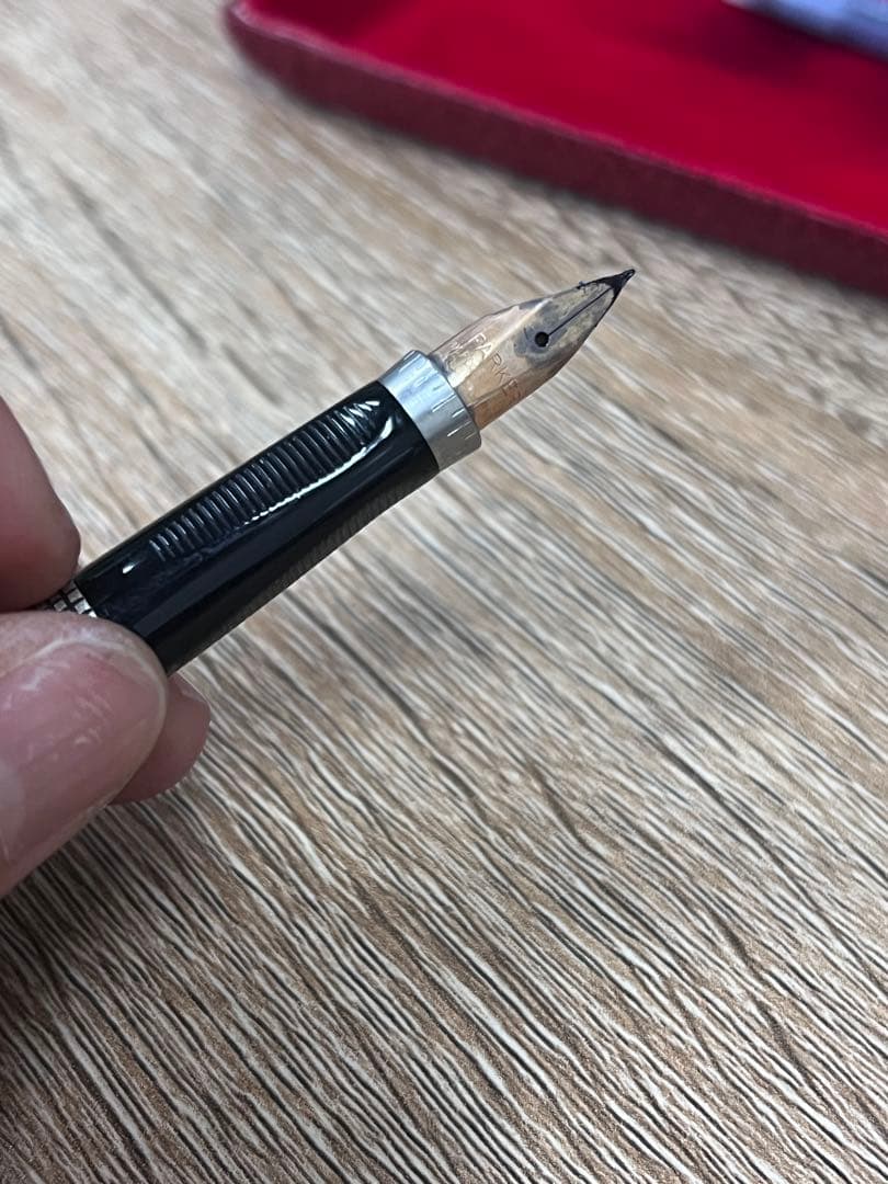 M*)様 Parker 万年筆 K14 現状品動作未確認