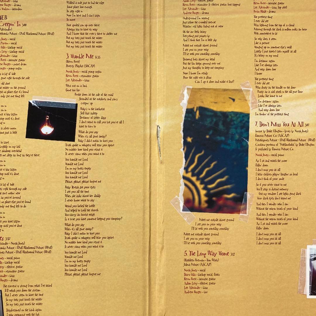 LP盤　Norah Jones 名盤　４枚　　　高音質　重量盤　アナプロ