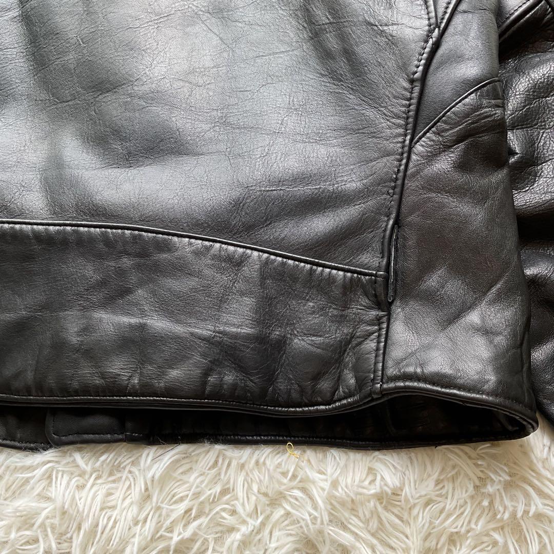 希少サイズ✨schott 118 レザージャケット　ダブルライダース 50 本革