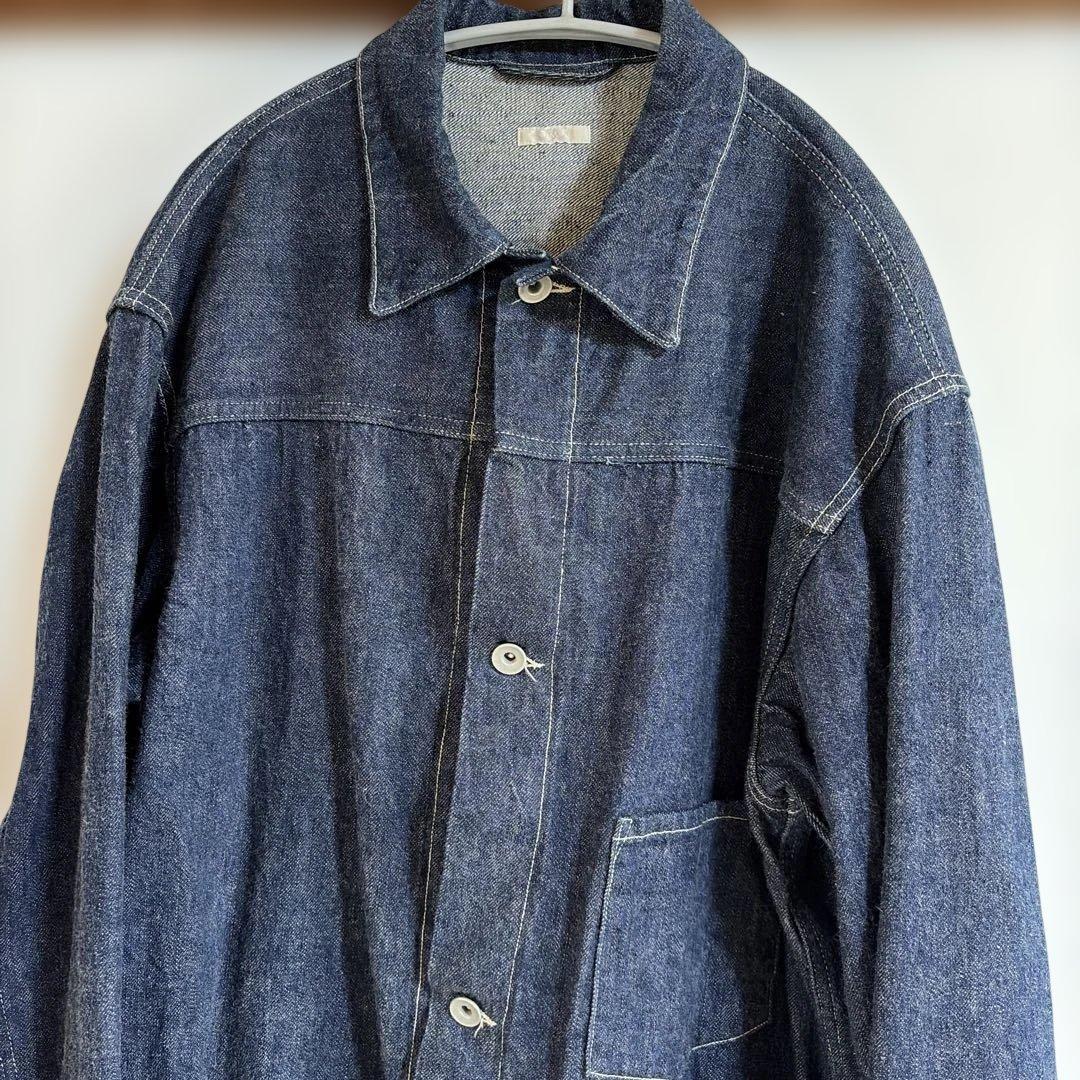 【美品】comoli デニムジャケット　サイズ2