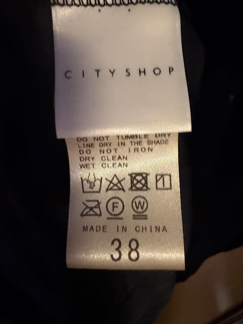 ワンピース CITYSHOPCRASH VELVET LEANN DRESS