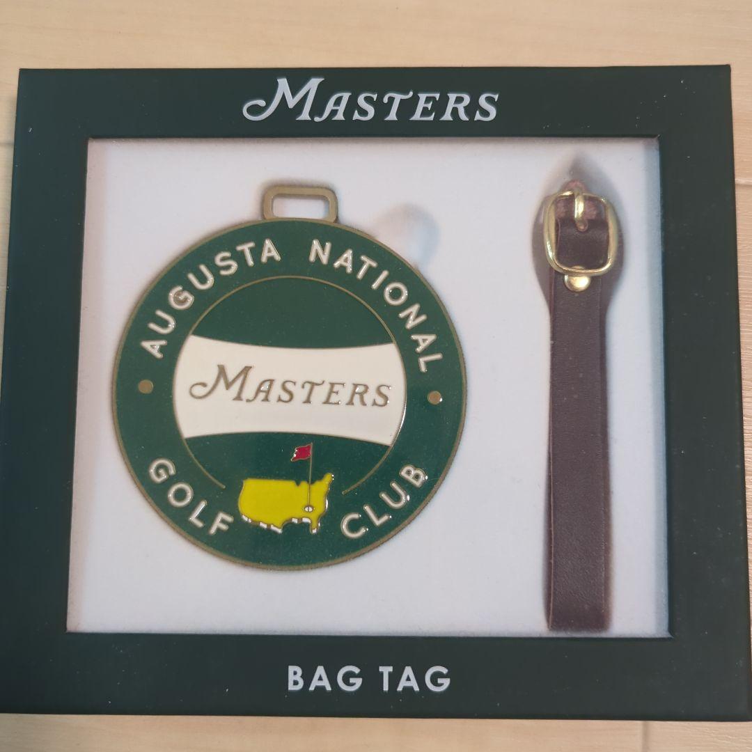 Masters ゴルフ バッグタグ、マーカー、ブック