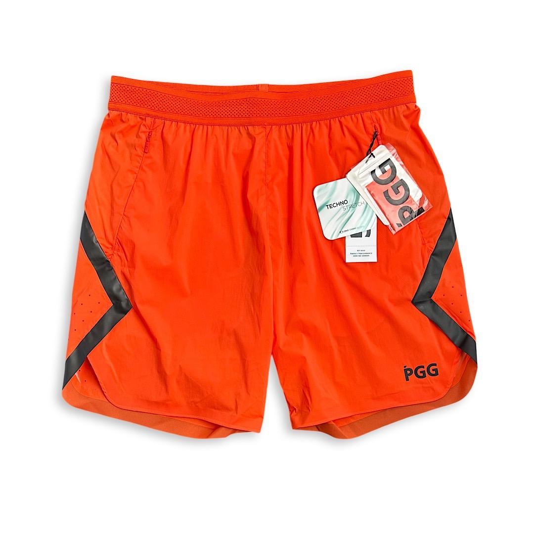 154 新品タグ付き PGG ストレッチ ハーフパンツ ショートパンツ 6 LL