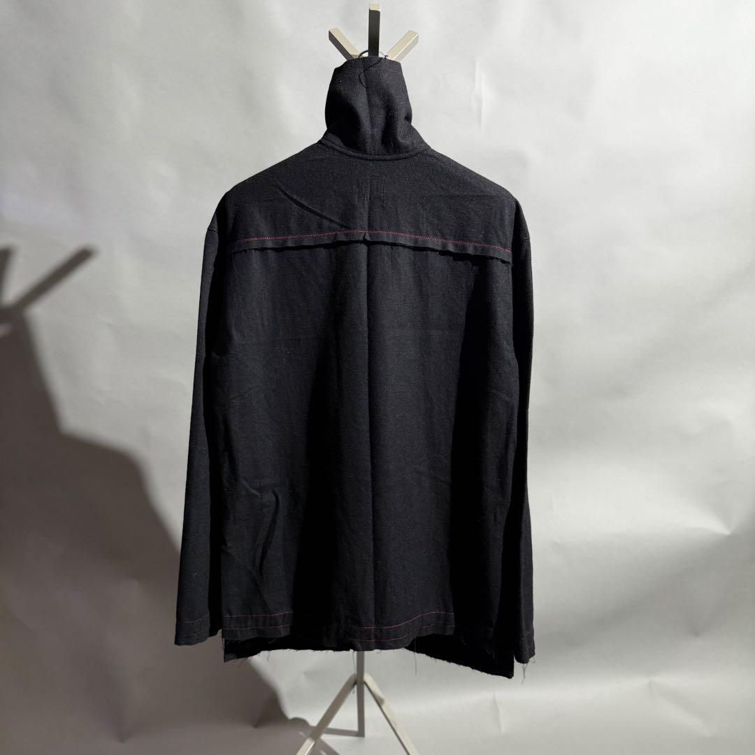 極美品 h.ANARCHY インサイドアウトウールギャバジンジャケット フリー