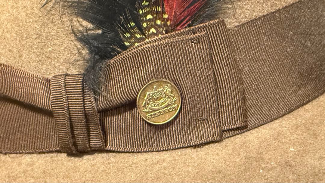 STETSON ステットソン ウールフェルト ハット 約60.5cm
