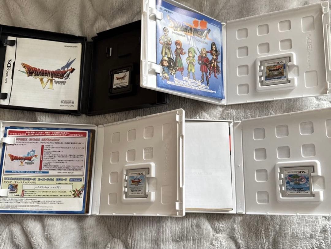 3DS ドラゴンクエストVIII 、XI 、VII 、Ⅵ 4タイトルセット