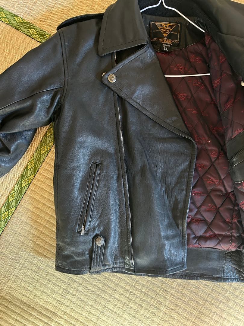 ス*ト様 バイカーレザージャケット