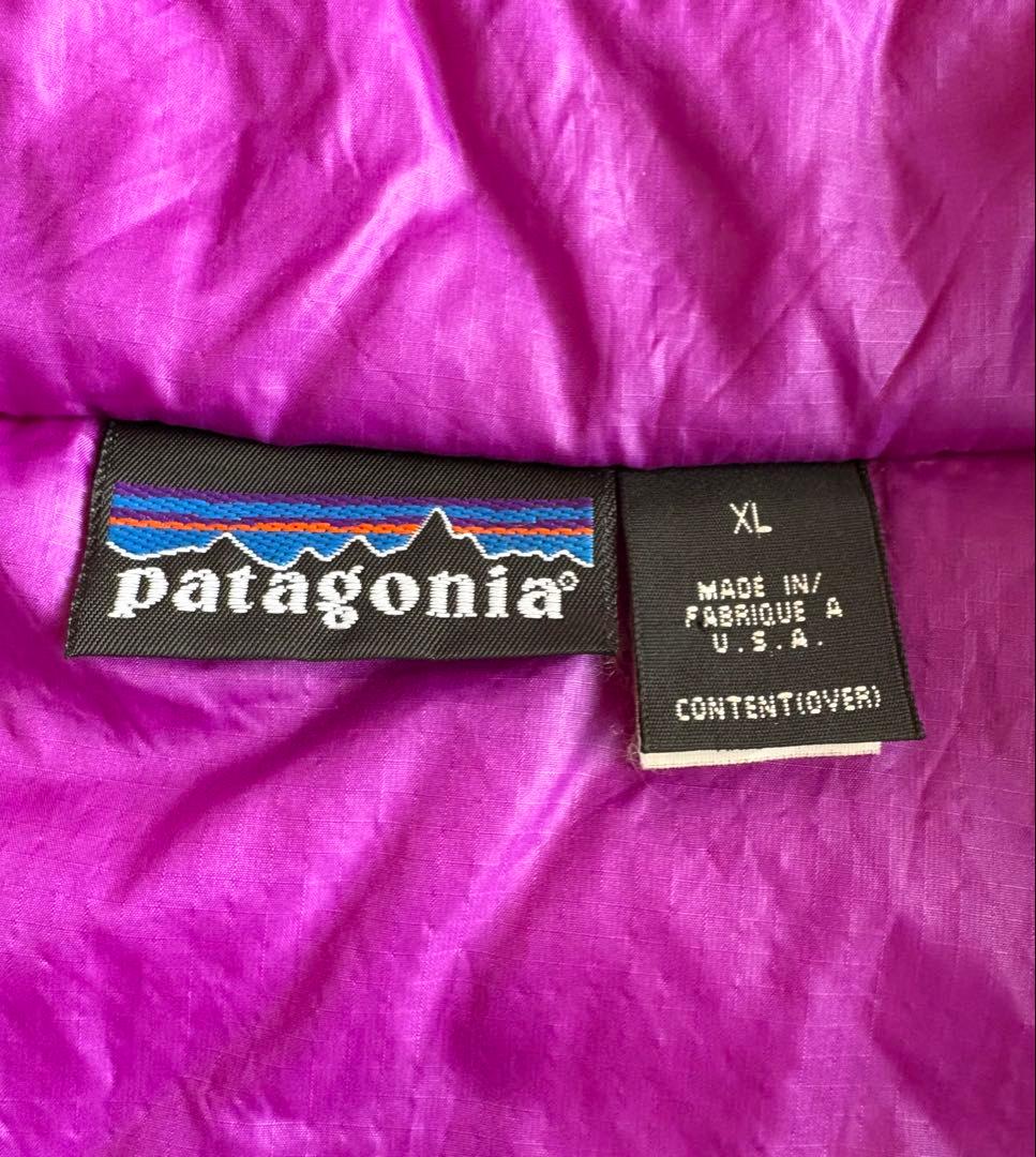 【美品】【XLサイズ】【USA製】Patagonia パフボールベスト