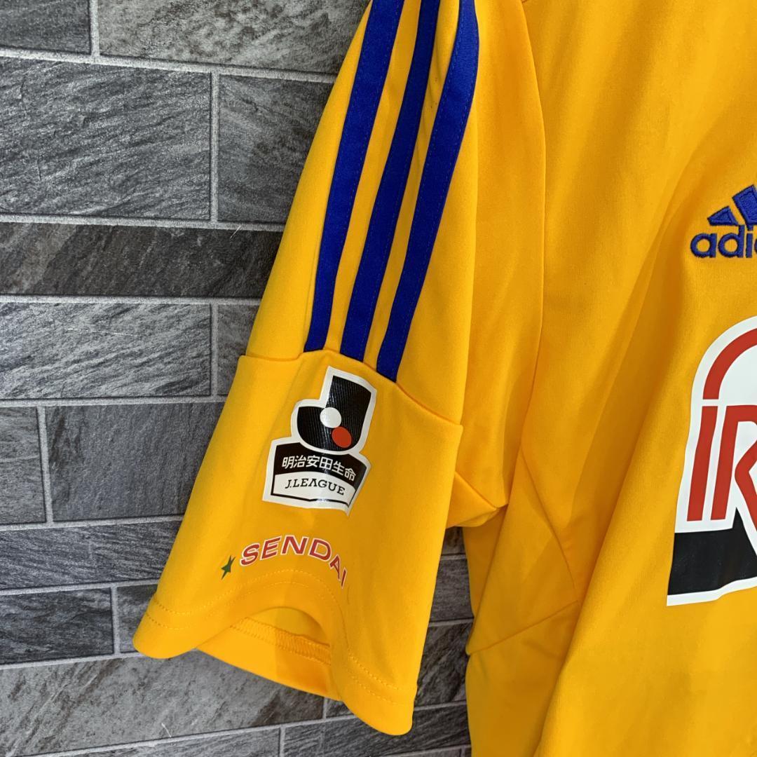 新品タグ付き　adidas　べガルタ仙台　梁勇基選手　ユニフォーム　背番号10