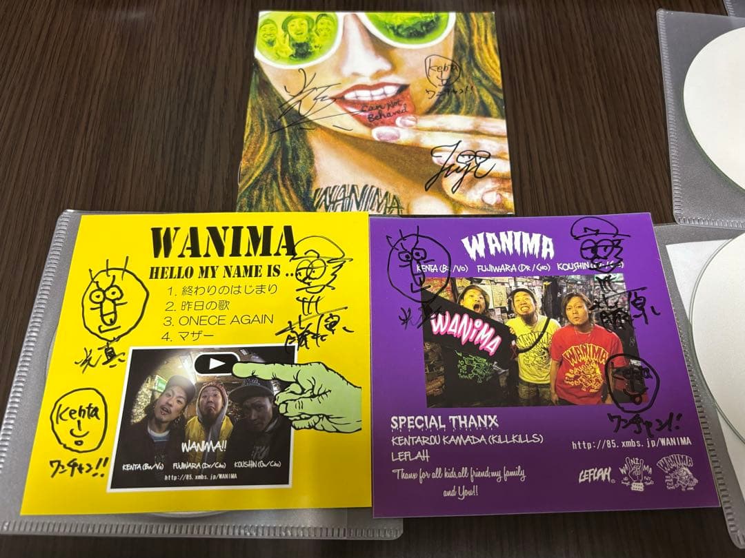 WANIMA CDセット サイン入り含む