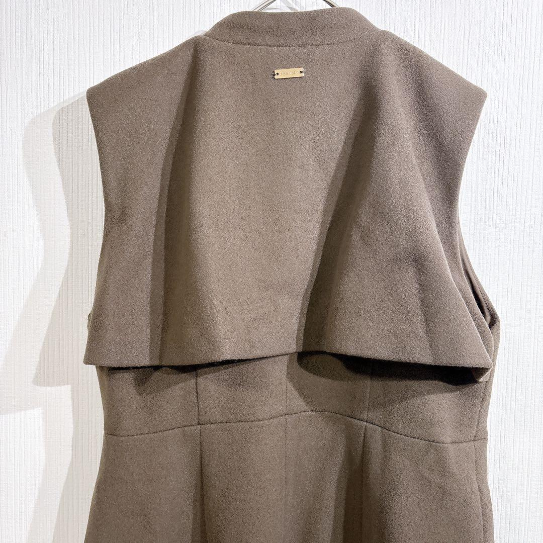 美品◇即完売品　マイストラーダ　トレンチジレワンピース　ロング　ベルト　ブラウン