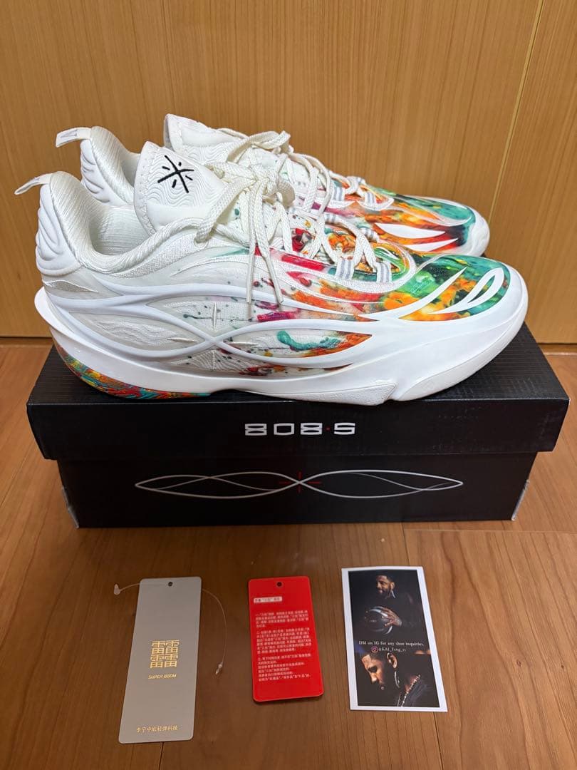 リーニン　Wade 808 5 Ultra V2「花火」US9 26.5センチ