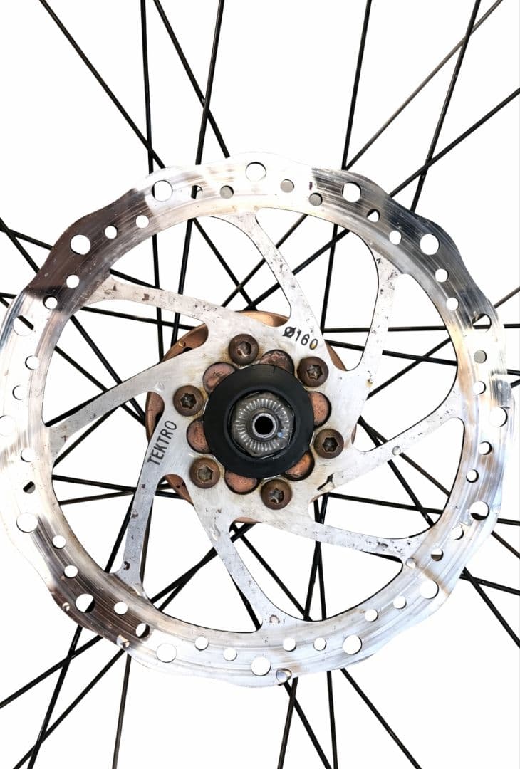 【送料込み】Jamis 26インチ前後完組ホイール ディスク前後、スプロケ付き