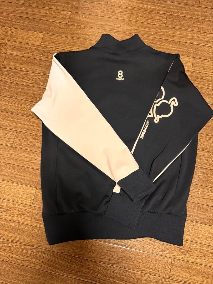 値下げ 新品 未使用 8ヤーズ 8yards プルオーバー black Lサイズ