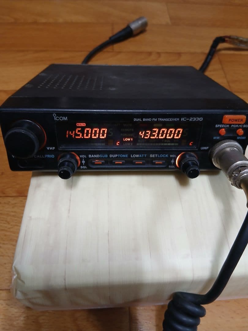 ICOM IC-2330 デュアルバンドトランシーバー ※ジャンク品