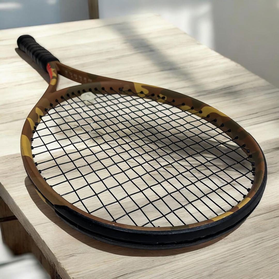 【人気カモ柄】Wilson BURN100LS 錦織圭 硬式用 ラケット テニス