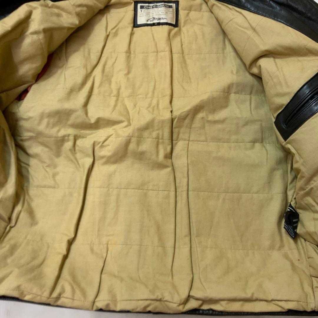 A/W CHEVIGNON シェビニオン レザージャケット M