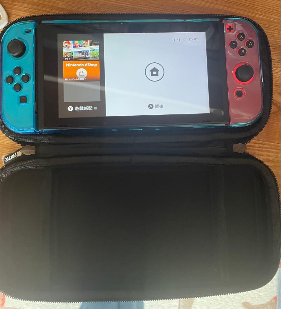 Nintendo Switch 青/赤 本体 バッテリー強化版