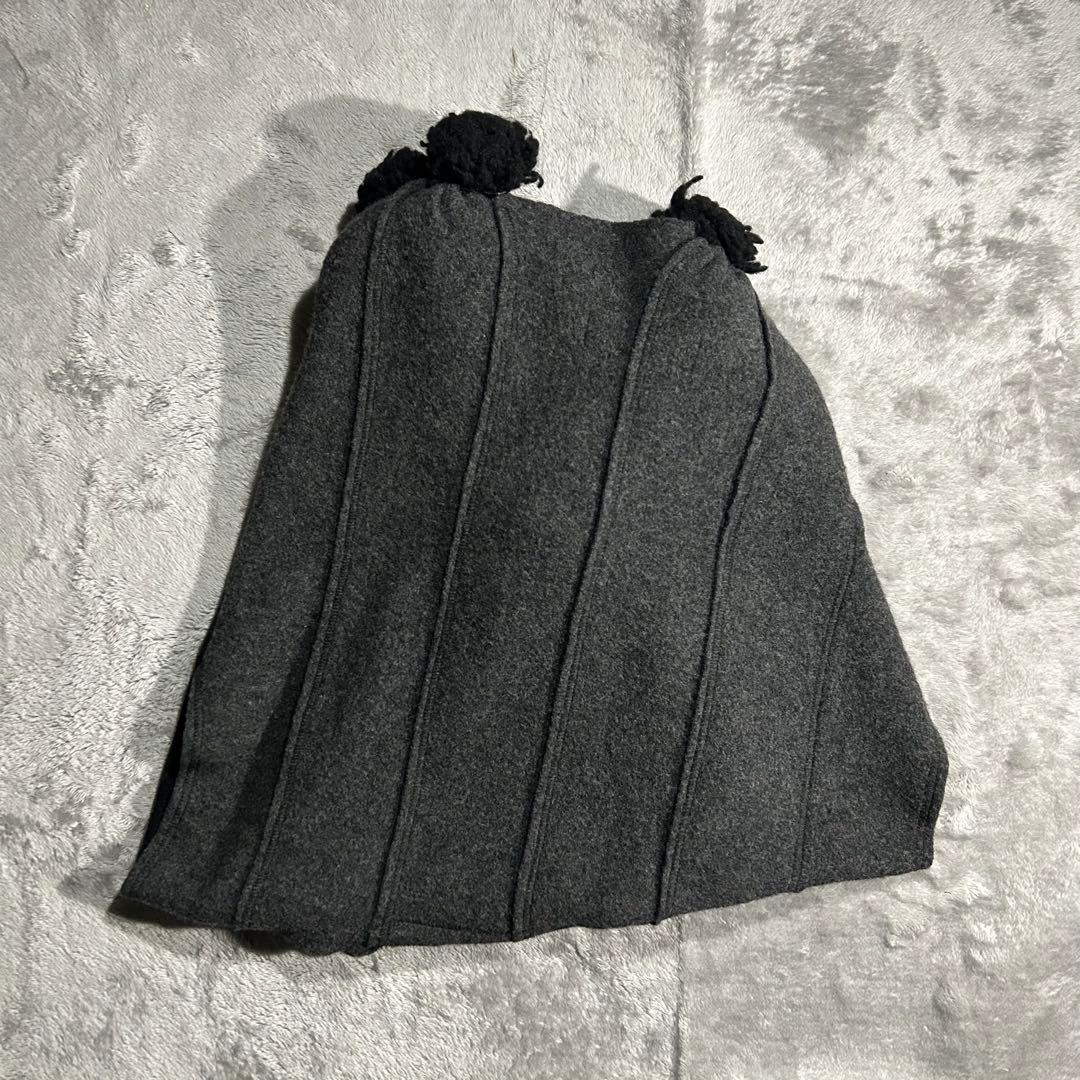 AD2005 05AW archive 00s ウールボンボンボレロ マフラー