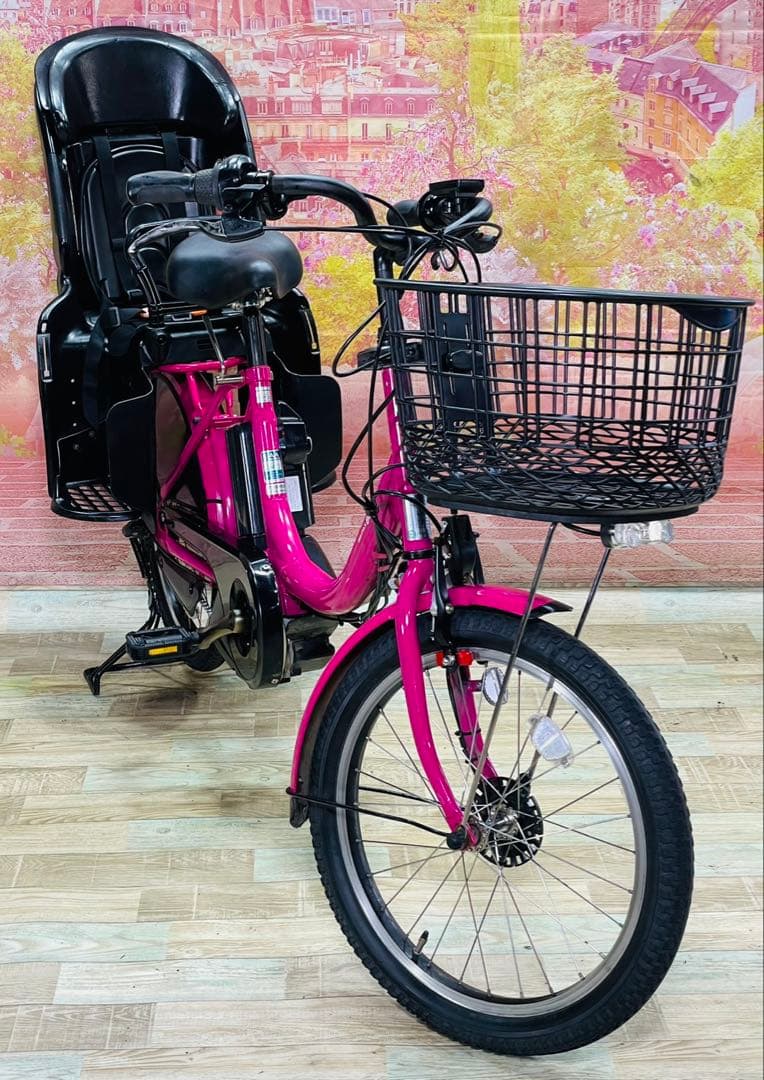 ZK3448 電動自転車 ヤマハ パスバビー 子供乗せ 20インチ 送料無料