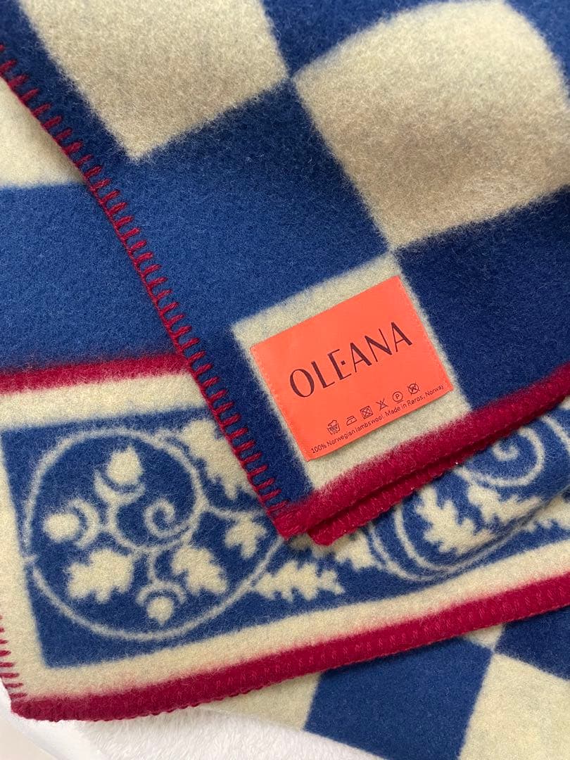【新品未使用】OLEANA オレアナ ブランケット
