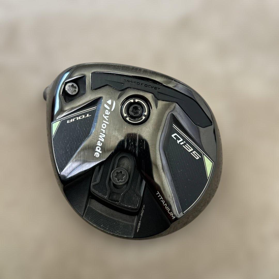 希少！レフティ！Qi35 TOUR 18度　ヘッド、ヘッドカバー