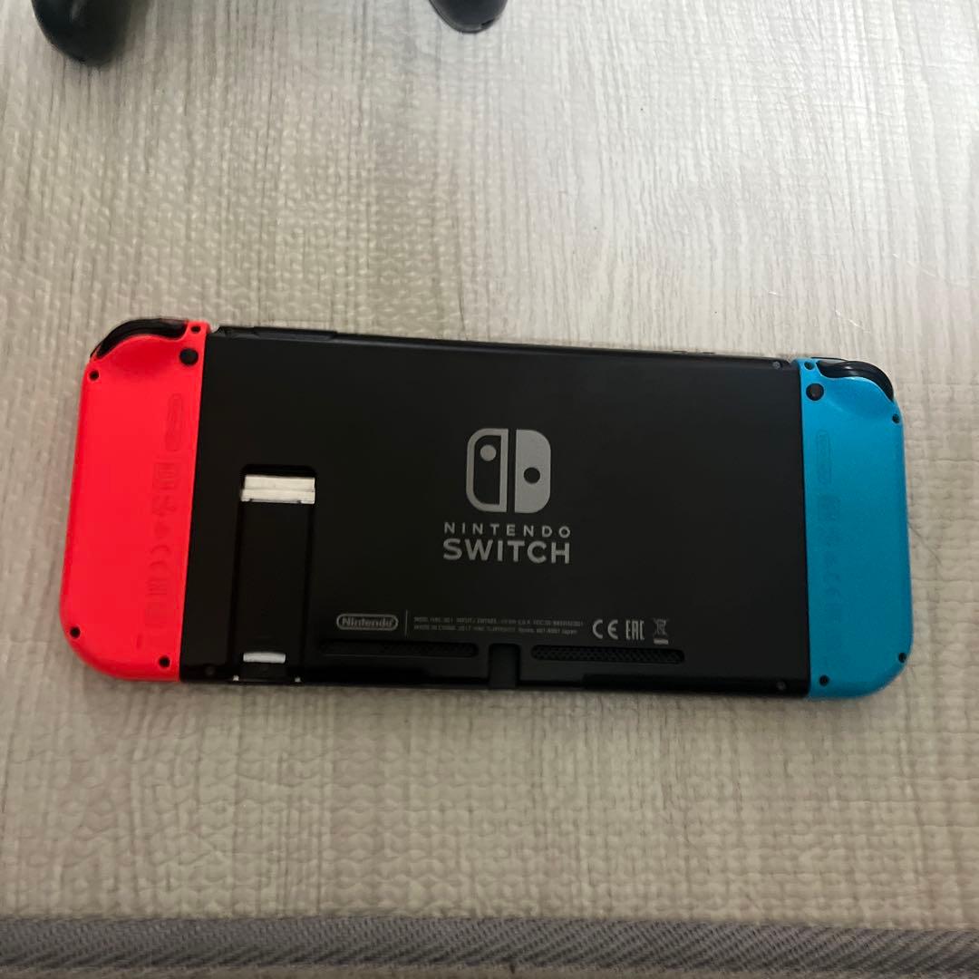 Nintendo Switch ネオンレッド/ブルー 本体 箱無し　プロコン付き