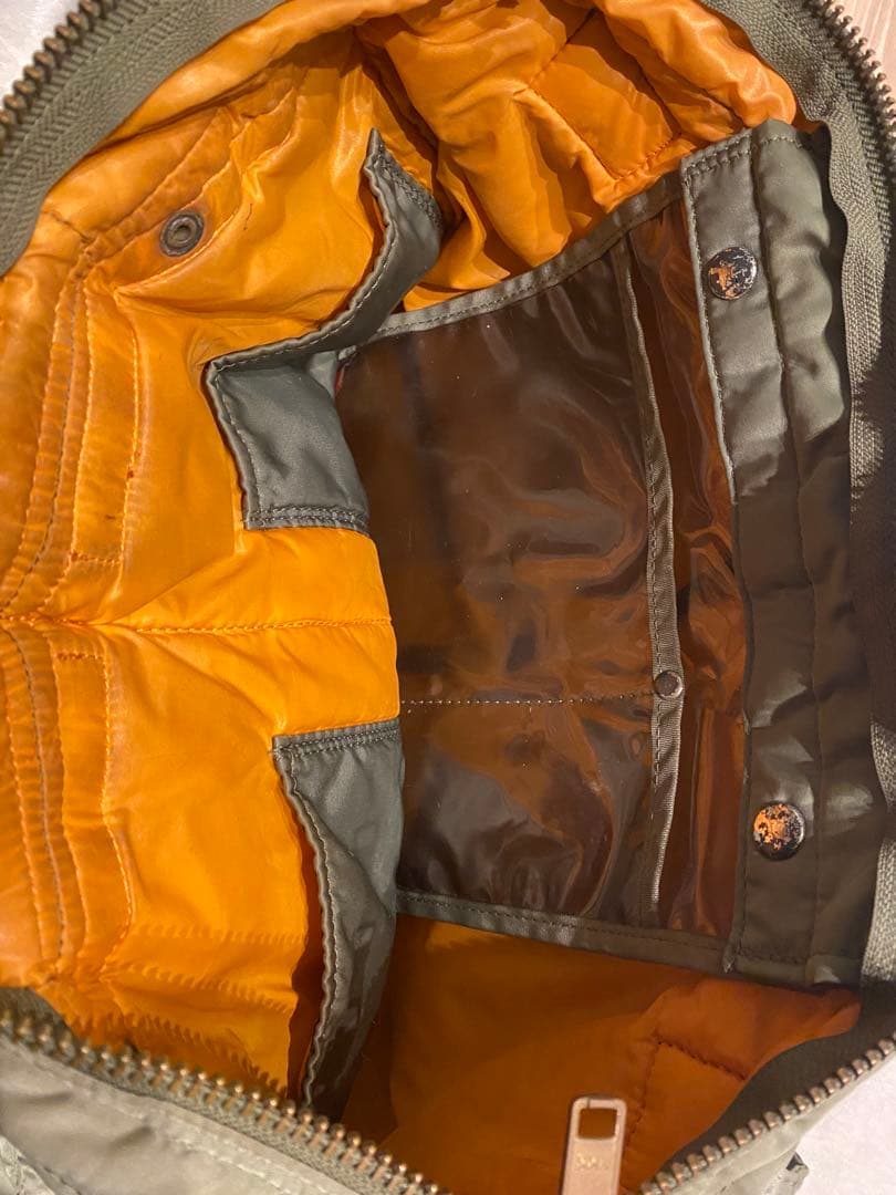 希少 PORTER ヘルメットバッグ 2way タンカー セージグリーン 傑作