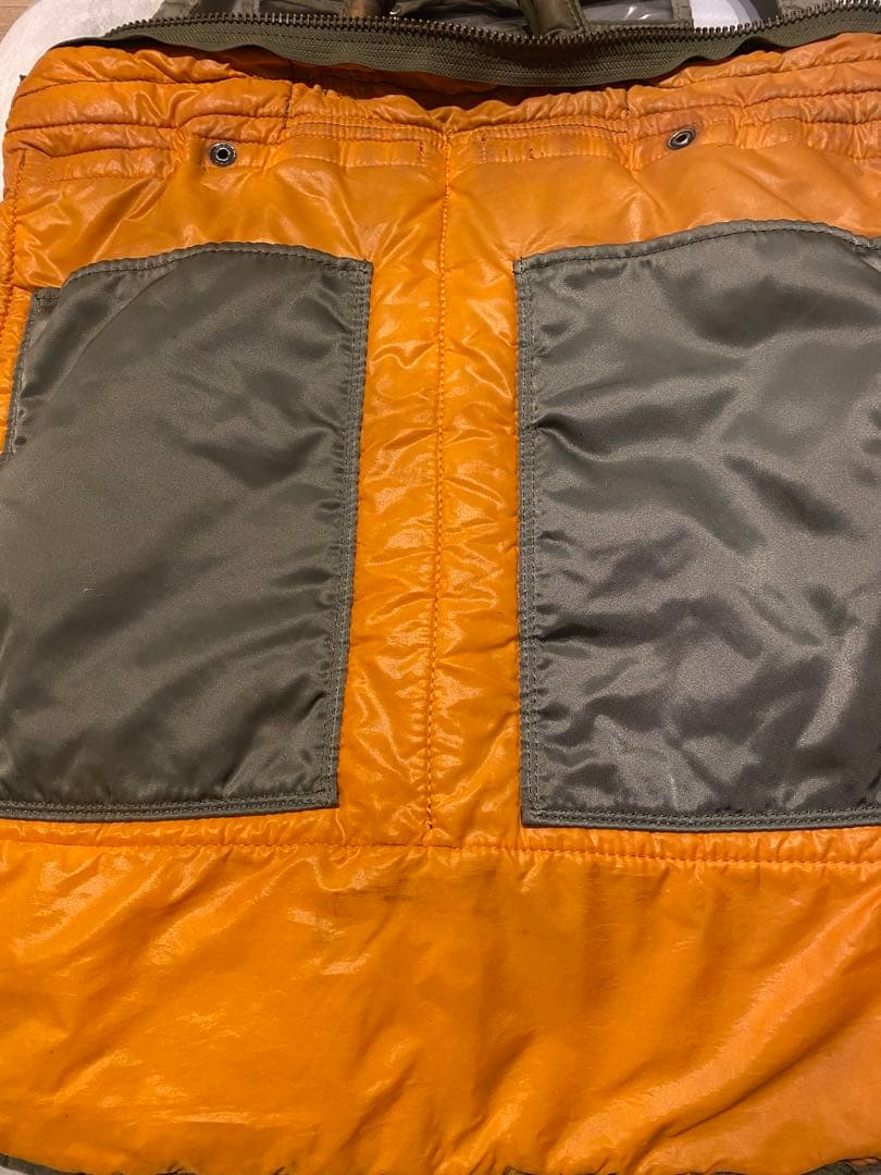 希少 PORTER ヘルメットバッグ 2way タンカー セージグリーン 傑作