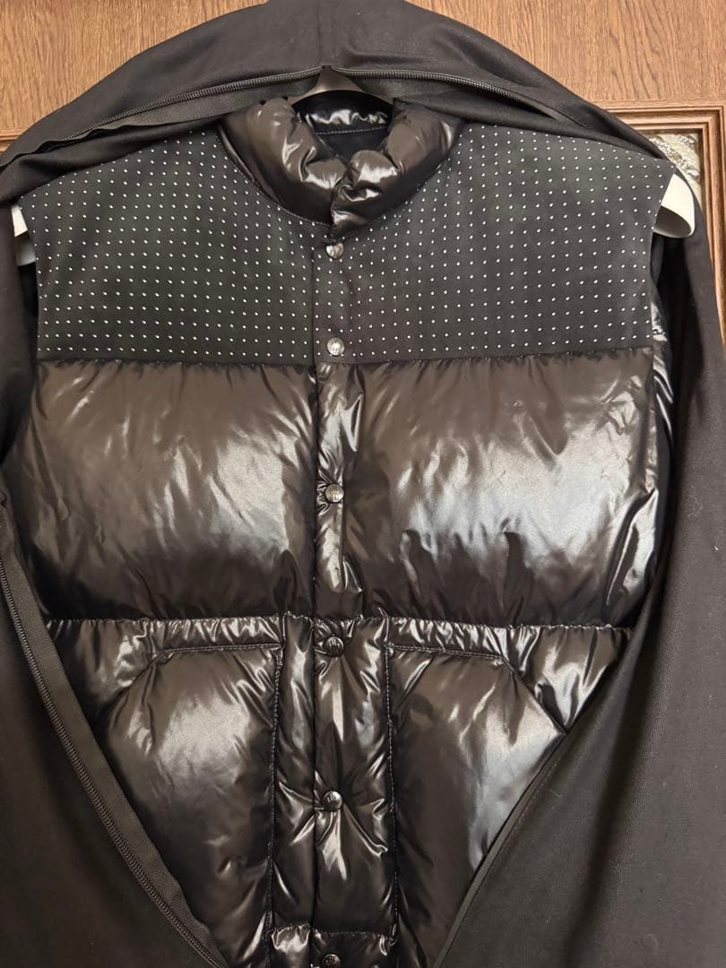 ヨ*シ様 MONCLER GENIUS × FRAGMENT ダウンベスト 黒