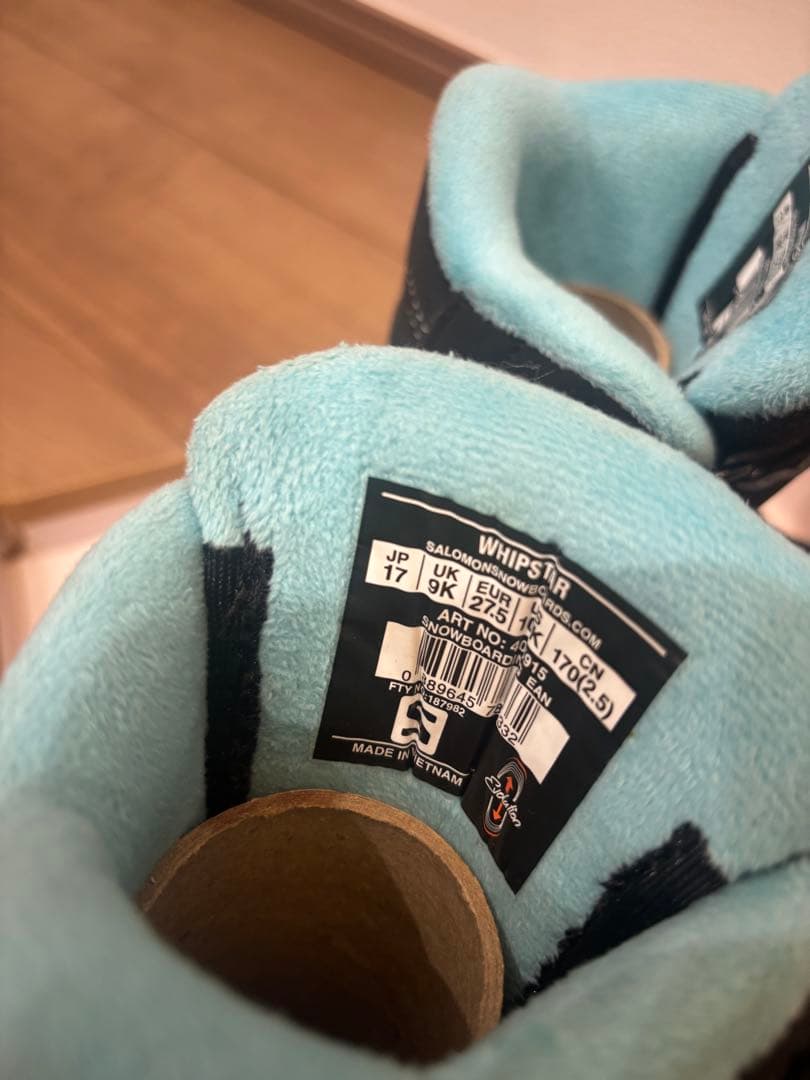SALOMON 子ども用スノーボードブーツ 17センチ