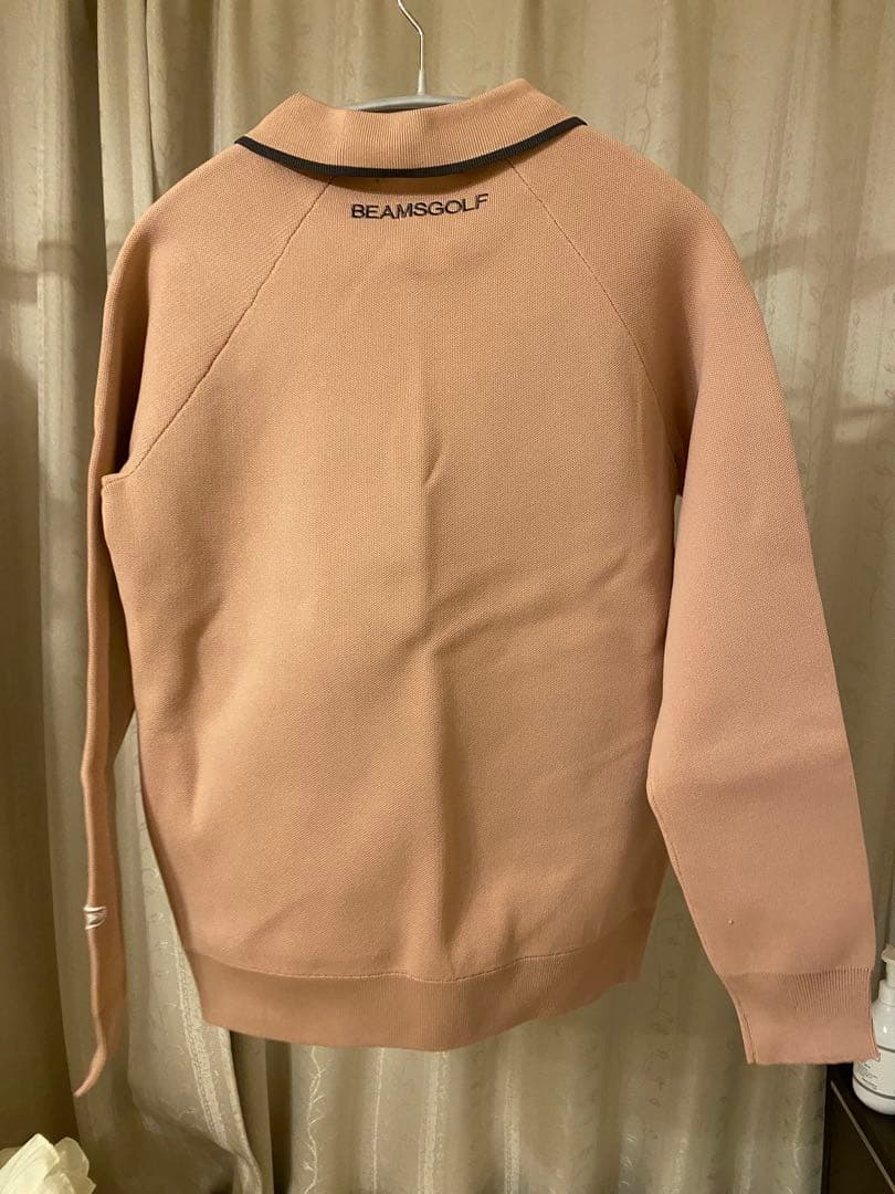 【1度着用】BEAMS GOLF 襟付きニット