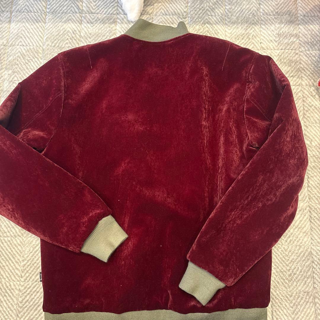 ジャケット・アウター STUSSY Velvbt Bomber JKT