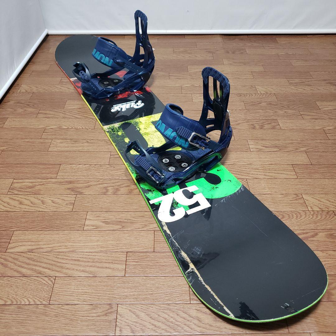 SALOMON 152cm スノーボードセット