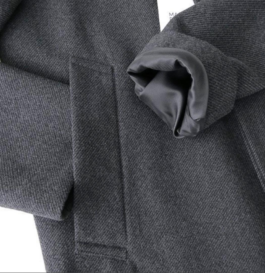 マッキントッシュフィロソフィー ウールライク スタンドカラー コート 38(M)