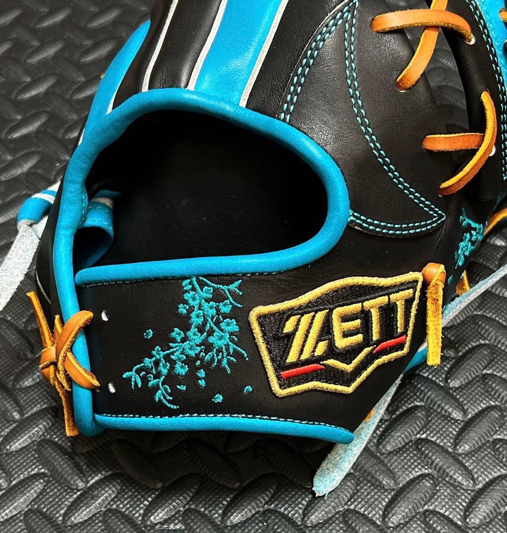 ZETT 数量限定品 プロステイタス 軟式 内野手用 グローブ 今宮健太