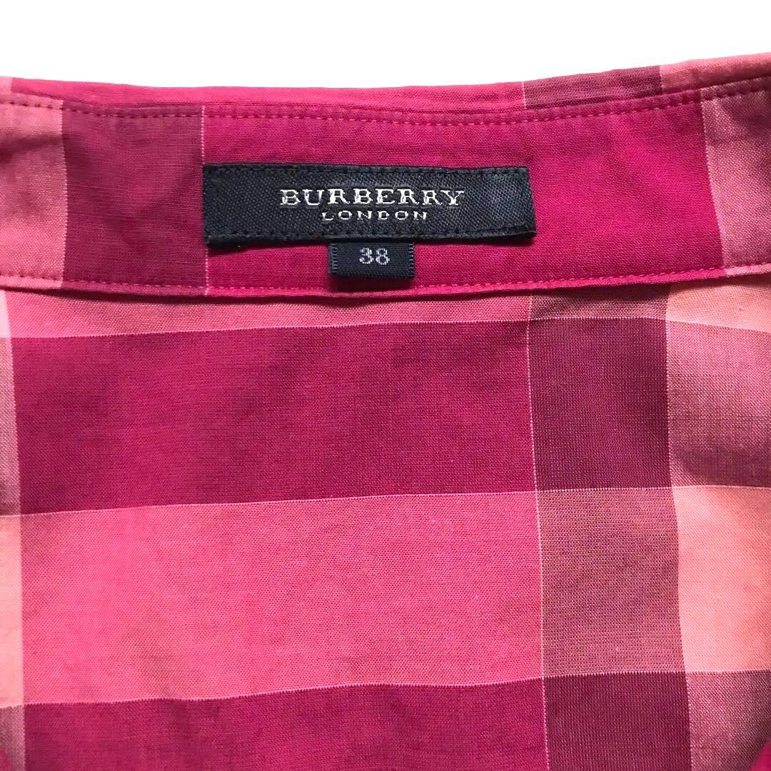 バーバリーロンドン　BURBERRY London 長袖シャツ　メガチェック　M
