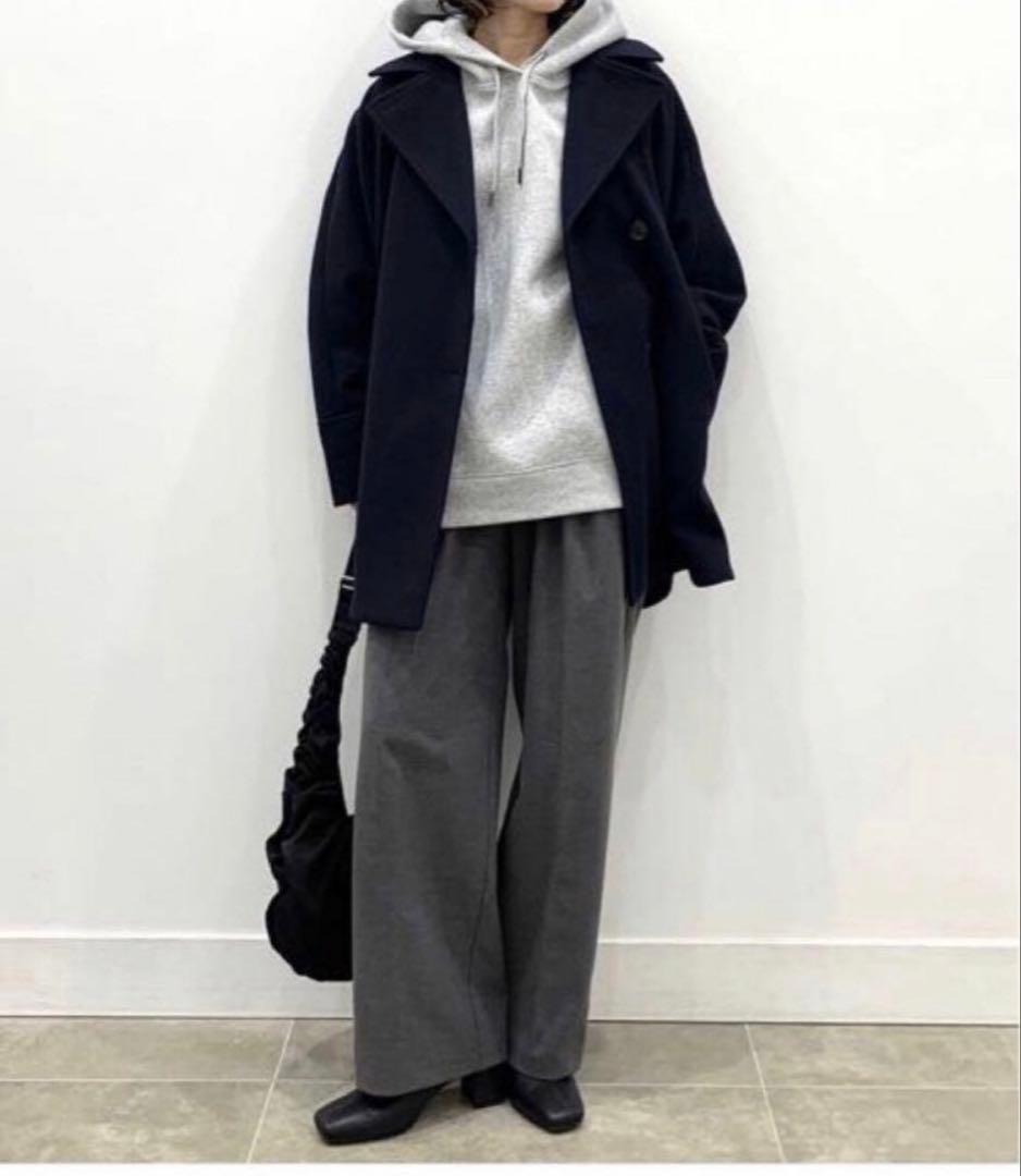 訳ありです‼️ 新品　GU コージーメルトンケープコート　XL