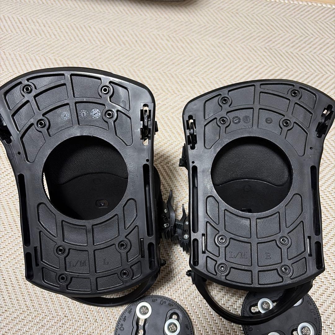 スノーボード ビンディング ブラック メンズMサイズ