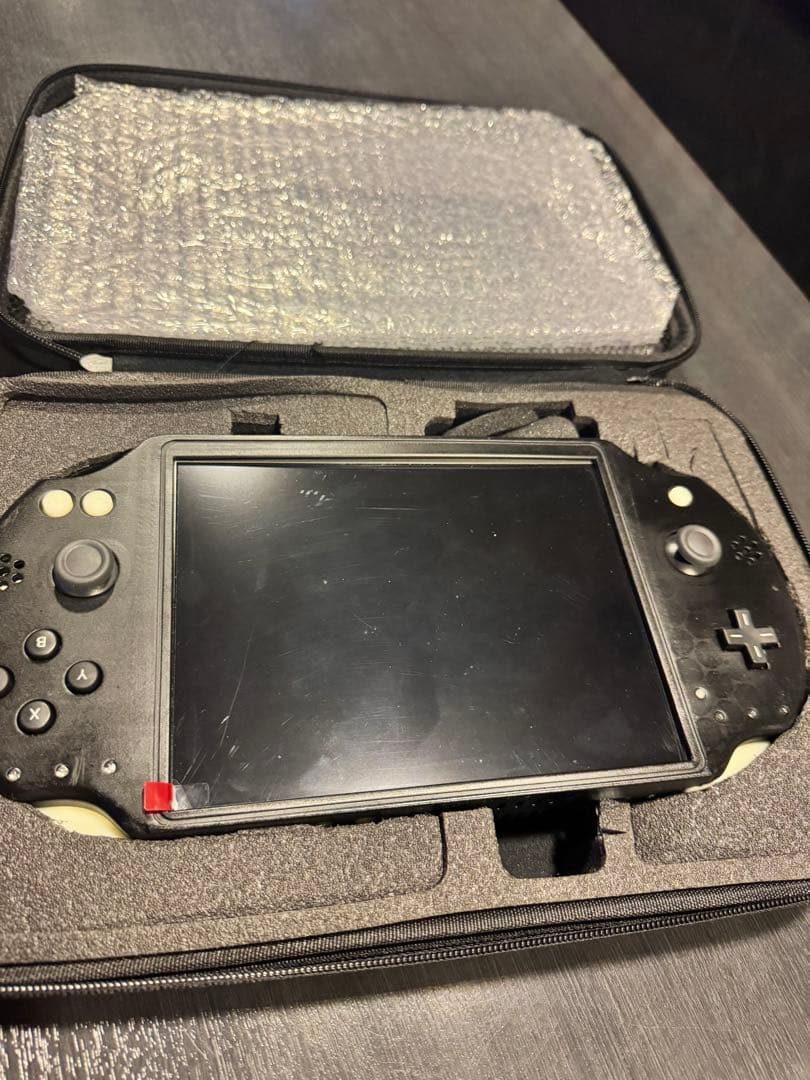 WII改造品 ポータブルゲーム機 ハードケース付き