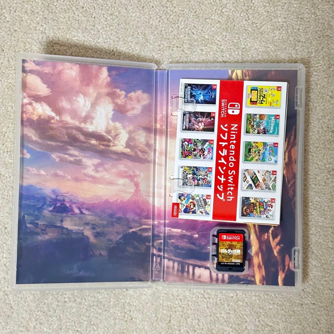 ゼルダの伝説 ブレワイ ティアキン スカイウォード ソフト３点まとめ売り