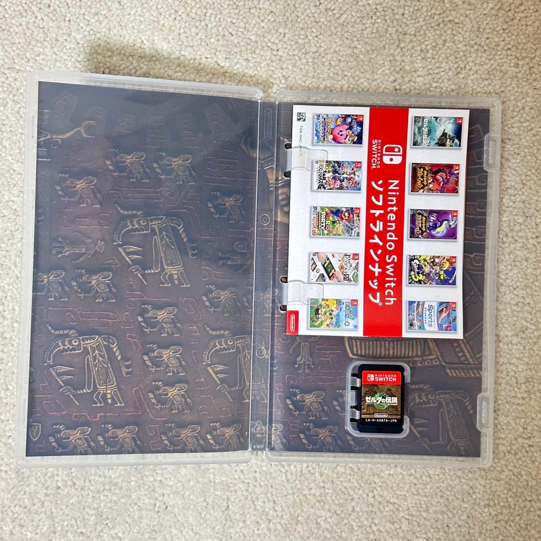 ゼルダの伝説 ブレワイ ティアキン スカイウォード ソフト３点まとめ売り