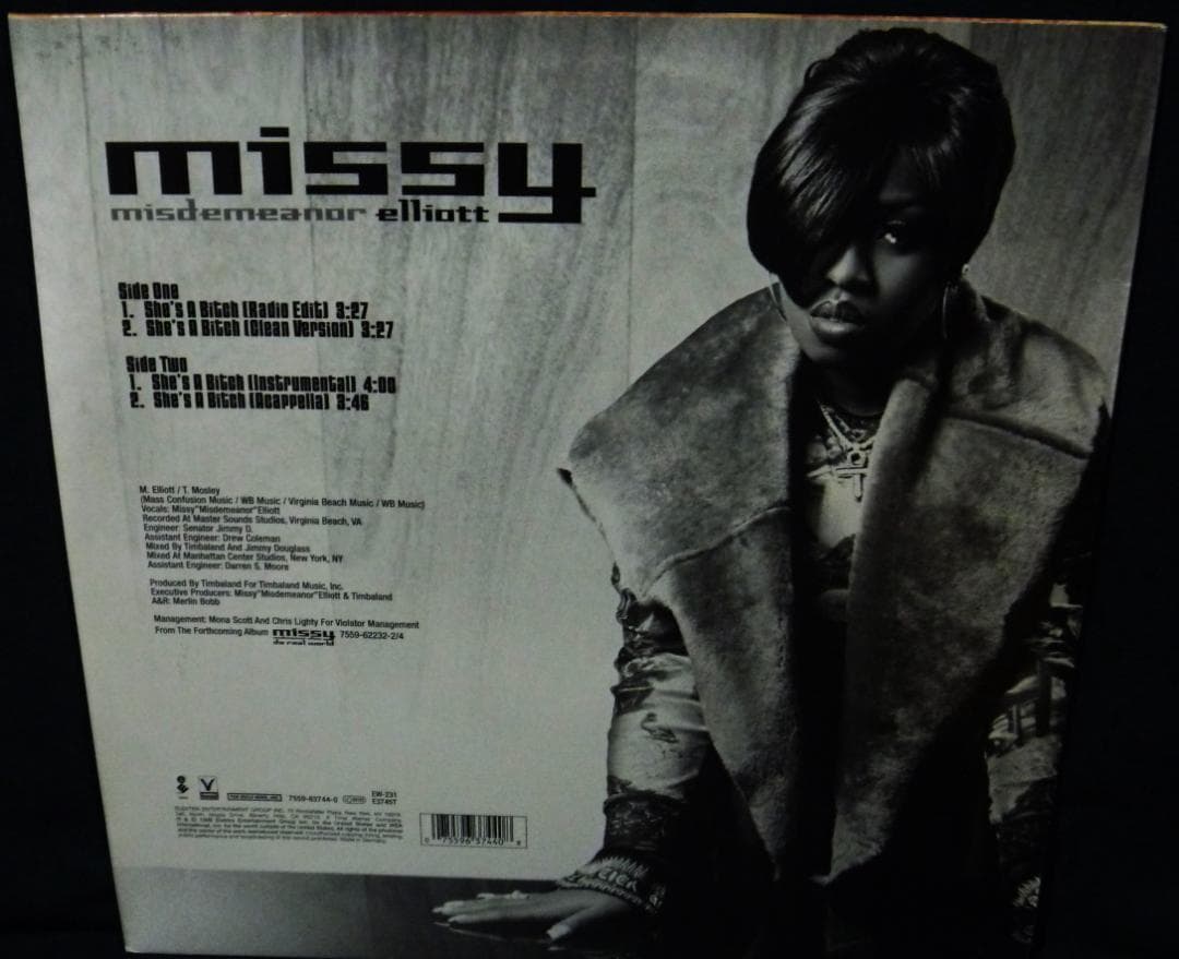未使用 Missy Elliott - She's A Bitch / レコード