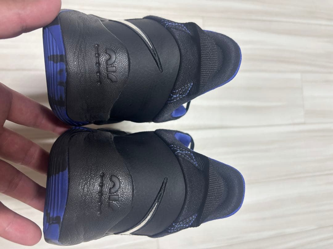 美品！NIKEバスケットボールシューズ PG5ブラックブルー・シール付・箱なし
