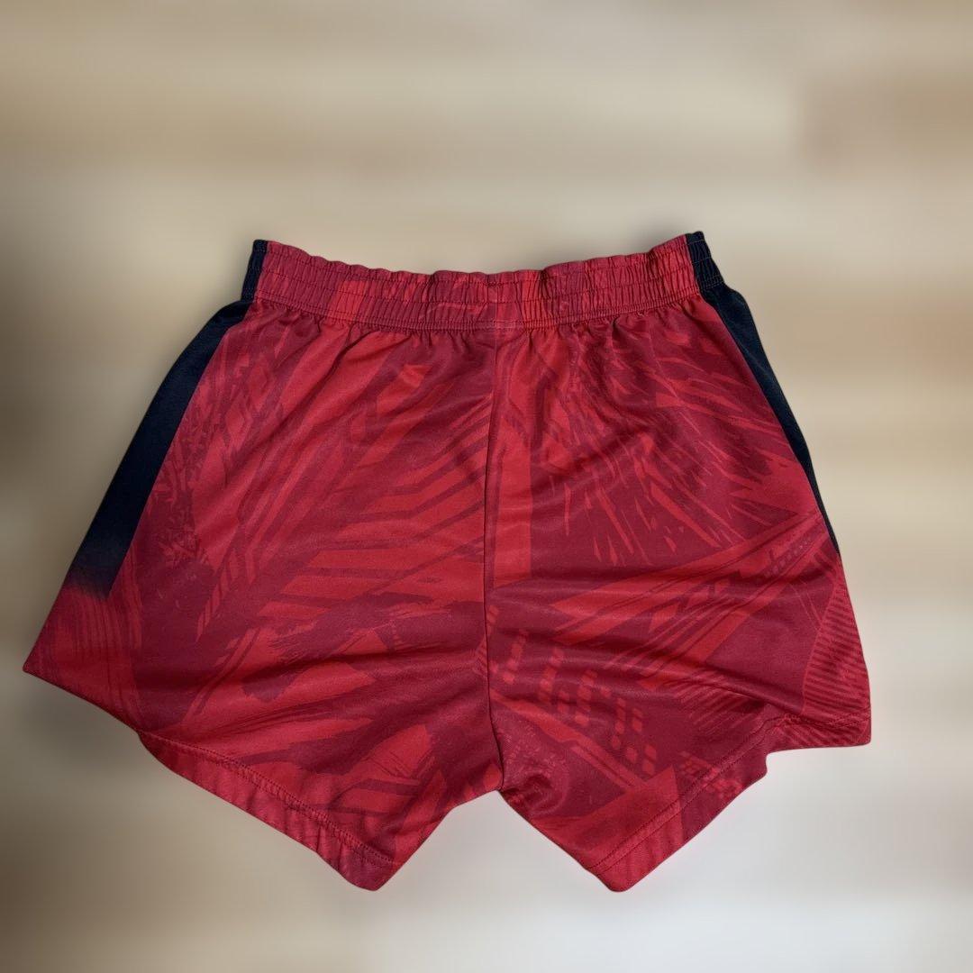Mizuno バレーボールパンツ XL レッド/ブラック